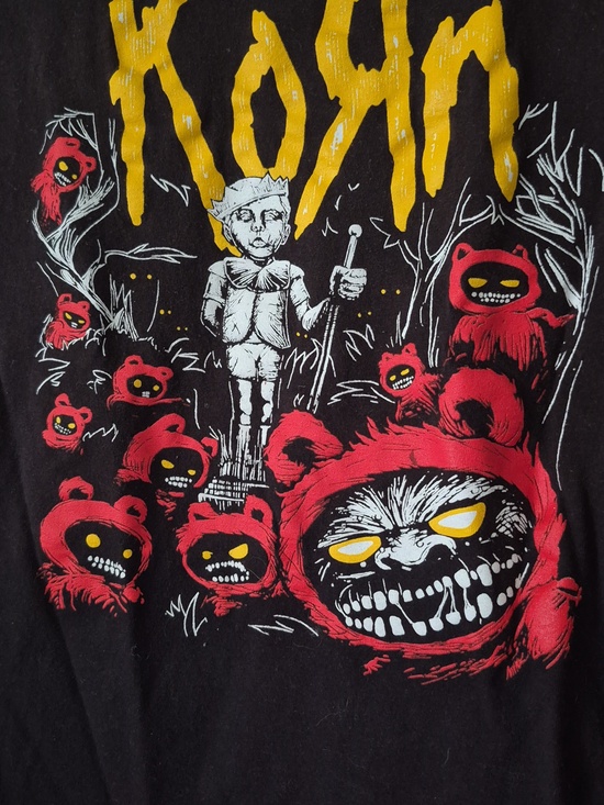 Vintage 200 Red Bear Zombies Korn T Shirt - Picture 3 of 6